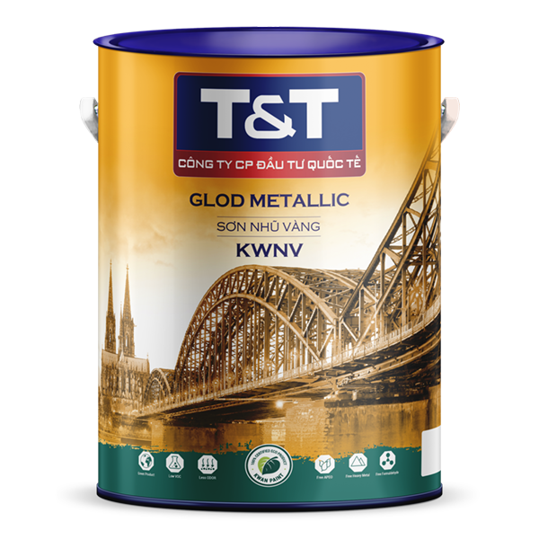 Sơn nhũ vàng - GOLD METALLIC - KWNV